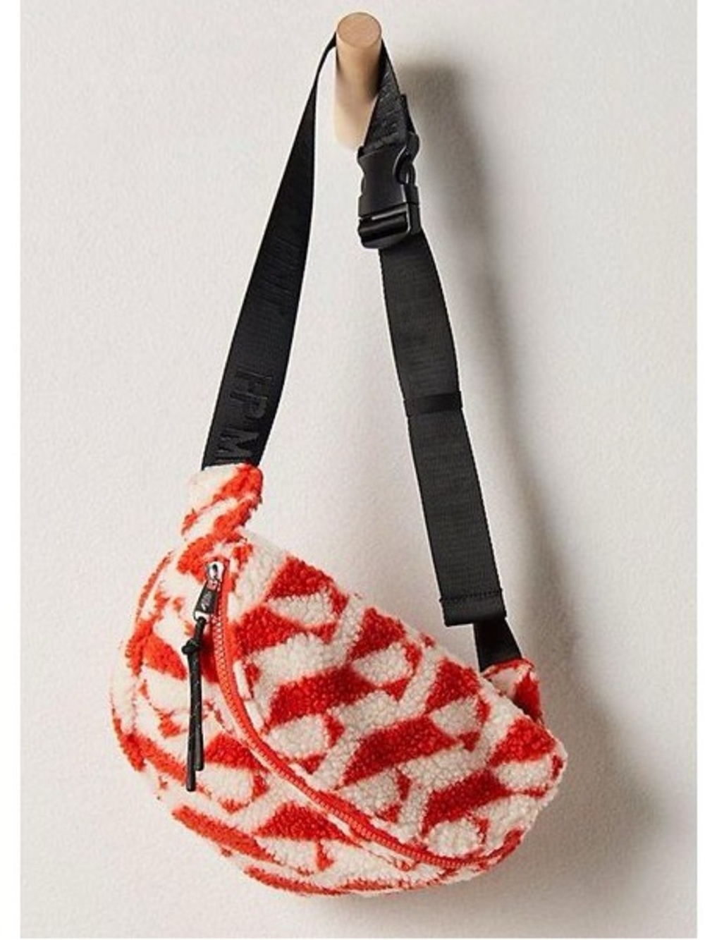 NWOT Free People FP Movement Printed Sherpa Sling Bag